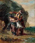 Eugene Delacroix Selim and Zuleika Germany oil painting artist